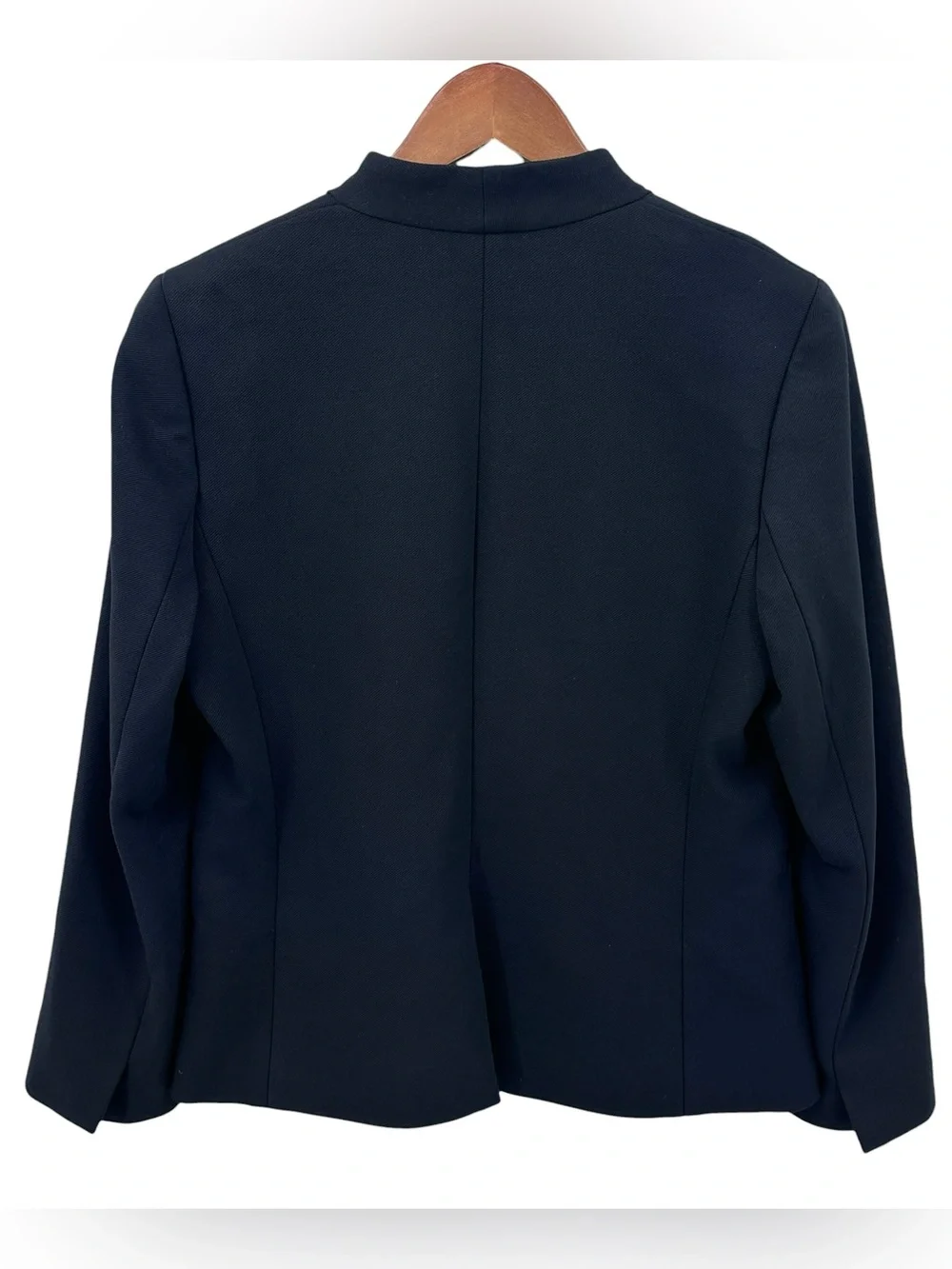 J. CREW Jacket Going Out Blazer Stretch Open Black
